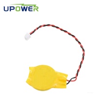 Pila de botón de litio ULi nueva marca CMOS 3V 210mAh CR2032 CR2477 CR2450 CR2032 para máquina POS VX675 VX670 con conector de cable