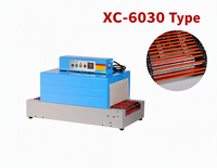 Machine d'emballage sous film rétractable automatique Xicang XC-6030 à bande transporteuse avec plateforme basse, tunnel de rétraction à faible bruit pour bouteilles PP PET