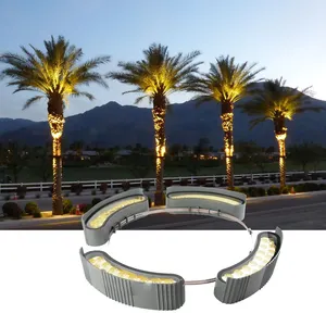 Outdoor Waterdicht Landschap Diy Links Led Boom Verlichting Tuin Led Ring Knuffel Palmboom Spot Licht Dc 24V Brug Kolom Hoepel Licht