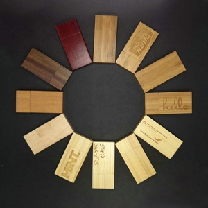 AiAude Gadgets Usb en bambou avec boîte Puce de mémoire Flash en <span class=keywords><strong>bois</strong></span> 32GB 64GB 128GB Crypter Expand Storage Wooden Pen Drive 3.0 2.0 - Product Image 6