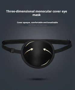 Pirate Printed 3D Single Model Polyester New Design Stock Moisturizer Elastic Adjustable Buckle Sleep Eye Mask - Product Image 2