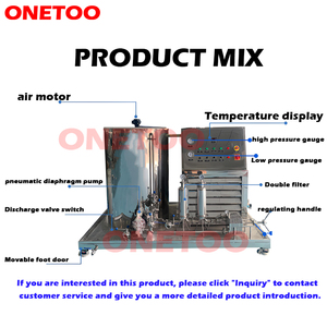 Equipo Automático de Filtración y Congelación de Perfumes, Mezcladora de Colonia, Bomba Agitadora, Material SUS304, Motor AC de Alta Eficiencia - Product Image 6