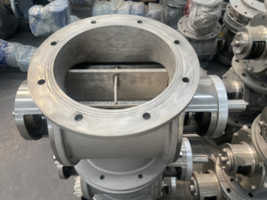 Vanne rotative à décharge continue à commande électrique pour binarière, dispositif de connexion direct usine - Product Image 5