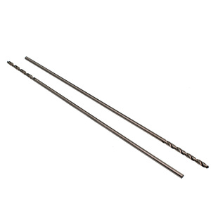 HSS Straight Shank Deep Hole <b>Drill</b> 12" Depth 18" Length Aircraft Extension with Enhanced Chip Evacuation - Product Image 2