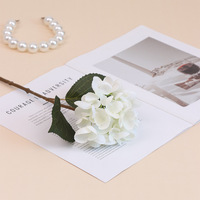 Fleur artificielle à tige unique, Hortensia brésilien, style nordique, luxe léger, en soie, faite à la main, pour décoration de bureau à domicile, remise de diplôme, Pâques