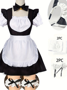Nuevo Vestido Largo de Princesa Unisex con Estampado de Anime para Disfraces de TV y Películas, Vestidos de Poliéster para Halloween, Actuaciones de Princesa, Talla 3XL - Product Image 2