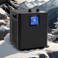 El mejor enfriador de baño de hielo comercial Cold Plunge Sport Recovery Cold Water Plunge Tub Cold Plunge Chiller para atletismo y filtro