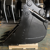 MONDE Godet d'excavatrice robuste 4-en-1 hydraulique combiné pour les opérations de creusement, de remblayage et de manutention de matériaux sur site