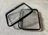 Étui rigide en PVC transparent résistant à l'eau avec fermeture éclair pour petits objets, organiseur de cosmétiques, sac de rangement, jouets, blocs de construction Lego, puzzles
