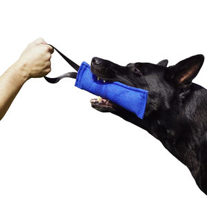 プロの環境に優しいファッション犬の咬傷棒ハンドル引き裂き抵抗性コットン生地ヘビーデューティモーラーチューイングトレーニングツール用 - Product Image 4