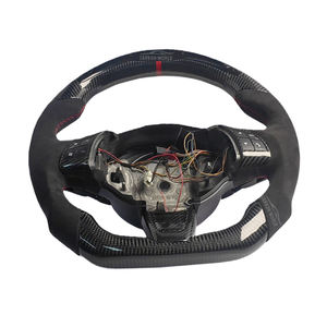 Volant de direction en carbone personnalisé pour Fiat <span class=keywords><strong>500</strong></span> 500C Punto Tipo Bravo Viaggio Ypsilo <span class=keywords><strong>Abarth</strong></span> 595 695 124 Spider Volants de direction sport - Product Image 4