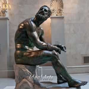 Famosa decorazione esterna in rame antica mitologia greca figura a grandezza naturale bronzo <span class=keywords><strong>Apollo</strong></span> statua <span class=keywords><strong>scultura</strong></span> - Product Image 6