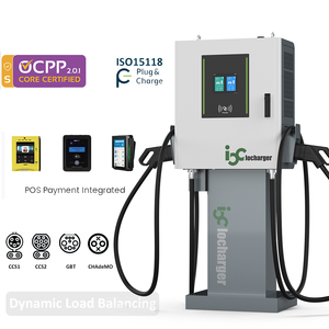 30Kw 60kw thương mại nhỏ DC Sạc Tường Hộp bệ hỗ trợ năng lượng mặt trời-năng lượng-lưu trữ loại 2 DC cổng đơn cổng kép - Product Image 4