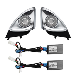 Haut-parleur rotatif 4D de luxe X156 avec éclairage d'ambiance LED 64 couleurs pour Mercedes Benz Classe <span class=keywords><strong>GLA</strong></span> 2013-2019 - Product Image 4
