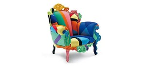 Poltrona Singola in Tessuto Stile Italiano Moderno per Soggiorno, Camera da Letto, <span class=keywords><strong>Ufficio</strong></span>, Sala d'<span class=keywords><strong>Attesa</strong></span>, Comoda Poltrona Imbottita - Product Image 5