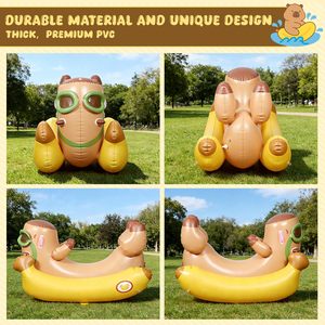 Wholesale 72 Inch <b>Inflatable</b> Swimming <b>Pool</b> Float with Sprinkler 3 in 1 Large <b>Pool</b> Raft Water Toy <b>for</b> Kids Yard Outdoor - Product Image 4