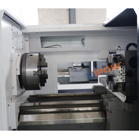 Tour CNC horizontal à banc plat robuste Tsugami FANUC CK6150X1000MM, longueur de pièce maximale 1000mm, déplacement axe X 250mm, 900mm