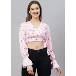 Haut en coton décontracté chic pour filles, tendance, confortable, vêtements de jeu pour filles, en solde, prix fournisseur - Product Image 1
