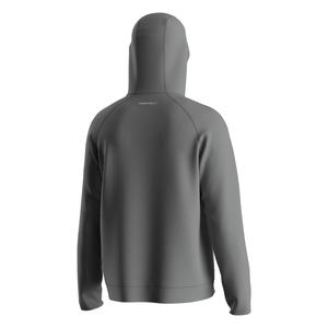Sweat à capuche fin et confortable, respirant, sans plis, en polyester, coton et élasthanne, extensible dans les quatre sens pour un usage quotidien urbain - Product Image 2