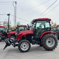 Tracteur compact 70 CV 4x4 à boîte de vitesses automatique, écologique, pour agriculteurs, avec fonction neige - Offre Spéciale