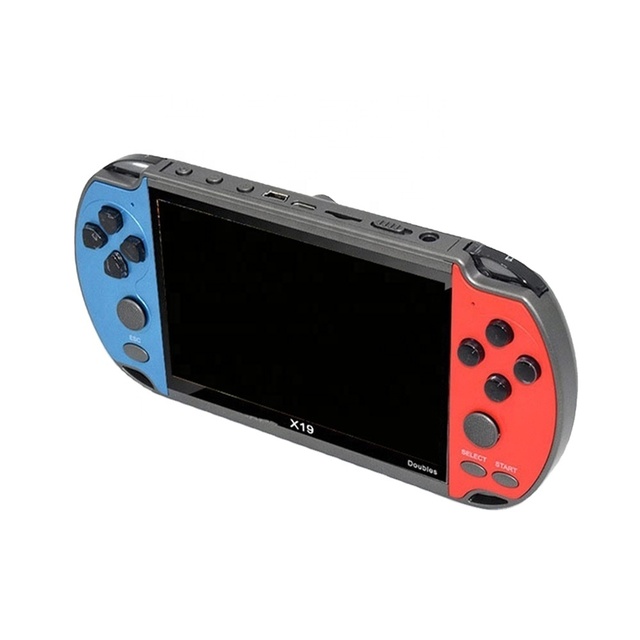 8gb 4.3 Inch HD Mp5 Game Console X9 Fc Portable Handheld Game Player with Two Players