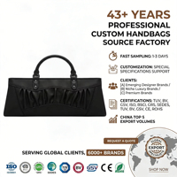 Luxury Customization Lady Luxury PU Leather Crossbody Shoulder Bag Women Waterproof IPX4 Zipper Closure Pillow Shape Durable