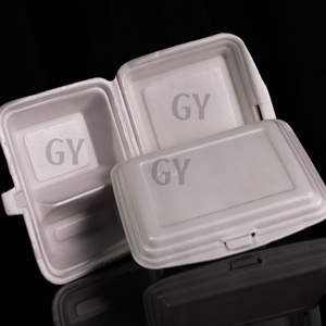 Food <b>Box</b> Foam <b>Box</b> Three-Compartment <b>Box</b> Rectangular <b>Box</b> Breakfast <b>Box</b> Fast Food <b>Box</b> Disposable Foam Food Container <b>Lunch</b> <b>Box</b> - Product Image 4