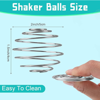 Ressorts personnalisés ZW en acier inoxydable 304 316, petite boule de compression pour shaker, ressort à bille pour shaker de protéines