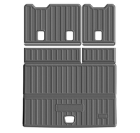 Tapis de sol de voiture de haute qualité pour Chevrolet Suburban 2015 2016 2017 2018, accessoires, tapis de coffre de voiture imperméable, doublure de coffre