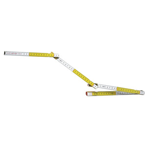 Règle de mesure pliante en bois, outil de construction de précision pour la menuiserie et les projets de bricolage - Product Image 1