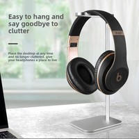 EJT. Support de casque de jeu E-Sports en alliage d'aluminium Z9 réglable, portable et écologique pour bureau