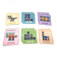Cartes éducatives en papier d'art de haute qualité PLT pour enfants avec impression offset et finition vernie, fabriquées dans le Zhejiang