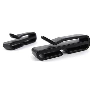 Clip de ceinture tactique de luxe noir pour extérieur avec boucle et sangle – Accessoire de rangement durable à usage universel - Product Image 4