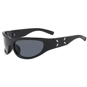Explosiones Europa y los Estados Unidos Advanced New Y2K Gafas de sol deportivas Hot Girls' Riding Men's Women's Sports Sunglasses