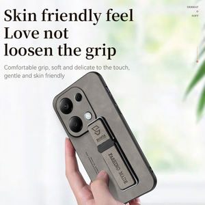 Coque arrière en cuir TPU antichoc avec support pour Xiaomi <span class=keywords><strong>Redmi</strong></span> <span class=keywords><strong>Note</strong></span> 13 <span class=keywords><strong>Pro</strong></span> 4G Poco X6 <span class=keywords><strong>Pro</strong></span> - Product Image 4