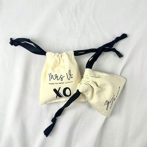 Wholesale High Quality <b>Drawstring</b> <b>Bag</b> Cotton Canvas Dust <b>Bag</b> With Custom Logo and Size - Product Image 6