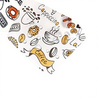 Papier d'emballage écologique pour hamburgers, sandwichs, snacks, bonbons, pain, nouilles et biscuits |   Emballage alimentaire en PE enduit de qualité alimentaire