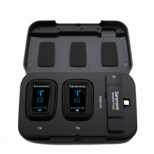 Blink 500 <strong>ProX</strong> B4 2-Person <strong>Wireless</strong> Mic System With Lavaliers &amp; Lightning Receiver for iPhone &amp; iPad - Product Image 5