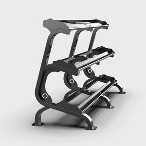 Venta al por mayor: Estante de almacenamiento QLI QDSR84 Pro para mancuernas, barras y discos de pesas, listo para enviar, equipo comercial de gimnasio para pesas libres - Product Image 1