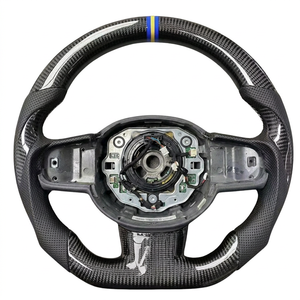 Volante de Fibra de Carbono para Volvo <span class=keywords><strong>XC</strong></span> 40 S90 S60 <span class=keywords><strong>V60</strong></span> V90 S40 V40 XC60 XC90, Modificación Mejorada del Volante del Automóvil - Product Image 1