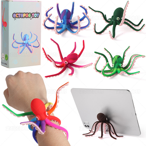 Giocattoli carini gioco di calamari in Silicone tentacoli giocattolo divertente polpo regalo di natale per bambini - Product Image 3