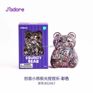 Jadore Creative Bear Series Sensory Squeeze Toy Decompression Slow Rebound Pendant Gift Office Toy Squeeze Stress Relief - Product Image 5