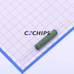 Resistencia de Orificio Pasante EWWR0010J5R00T9, Componente de Orificio Pasante (THT), D9xL36.5mm, Bobinada, 5 Ohmios, 5%, 10W - Product Image 2