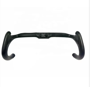 BIKEDOC HB23 로드 사이클링 트랙 핸들바 UD 무광 블랙 스프린트 330MM 265g 드롭 120MM 리치 104MM - Product Image 3