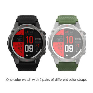 Reloj Inteligente KM22 para Hombre, Llamadas por BT, Monitor de Ritmo Cardíaco, Aleación, Deportivo para Exteriores, 2 Correas, Conexión Rápida - Product Image 3