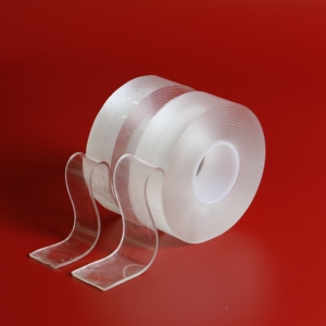 Double-Sided Acrylic Tape - Red, 25 Mm X 50 M