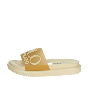 Ciabatte basse SSW519N95 oro - Product Image 1