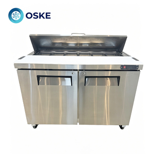 Armoire réfrigérée en acier inoxydable pour <span class=keywords><strong>la</strong></span> conservation des aliments, idéale pour les restaurants, les salles à manger et les opérations commerciales - Product Image 1