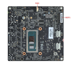 เมนบอร์ด Elsky NANO13U 2COM 2LAN 6USB รองรับซีพียู Lake รุ่นที่ 13 1255U 1350P 13900H รองรับ 4K 2*DDR4 แรม 64G สำหรับแล็ปท็อป Bga 1174 - Product Image 1