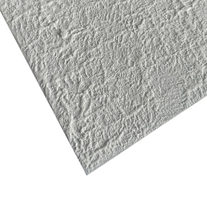 Mesas de Consola Modernas Minimalistas para Sala de Estar o Hotel, con Acabado de Cemento Blanco Rugoso e Irregular y Marco de Madera - Product Image 3